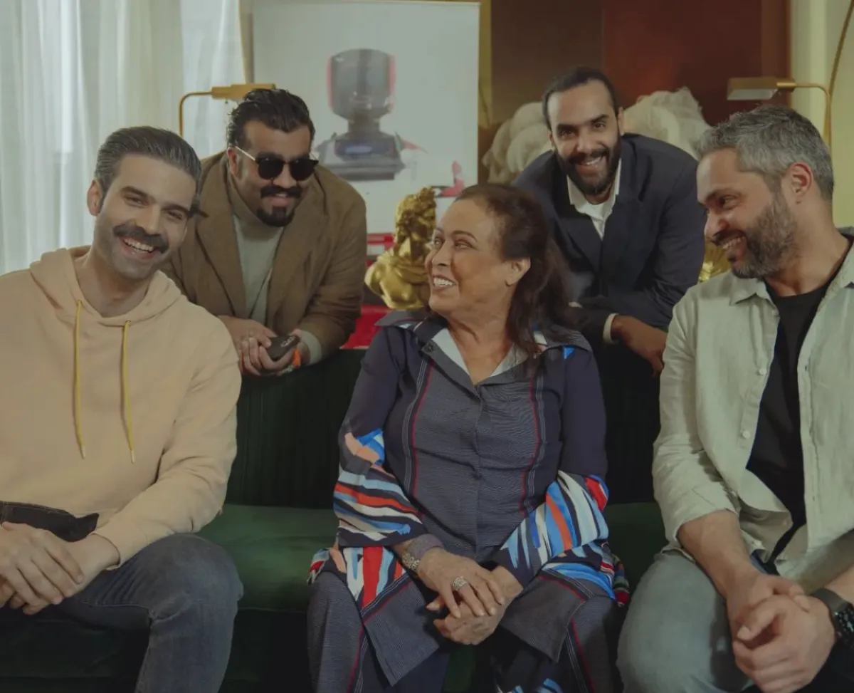 أبطال قرة عينك برفقة حياة الفهد - الصورة من حسابها على الإنستغرام