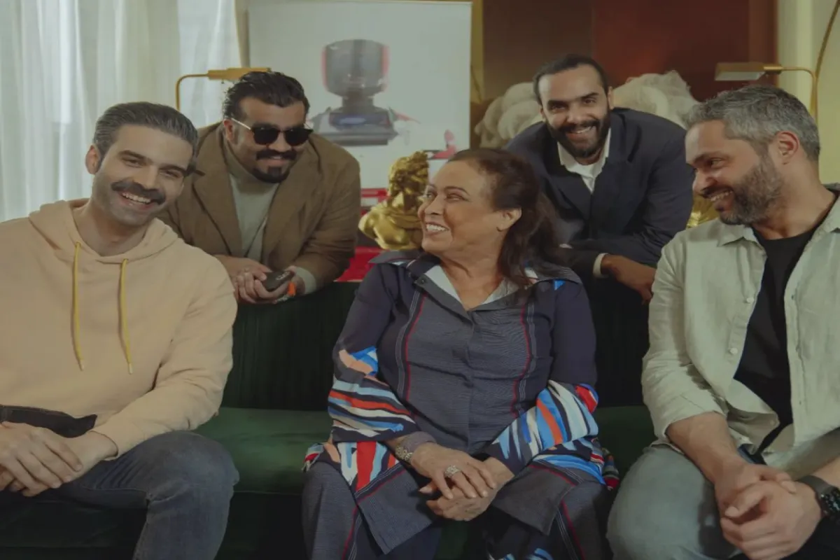 أبطال قرة عينك برفقة حياة الفهد - الصورة من حسابها على الإنستغرام