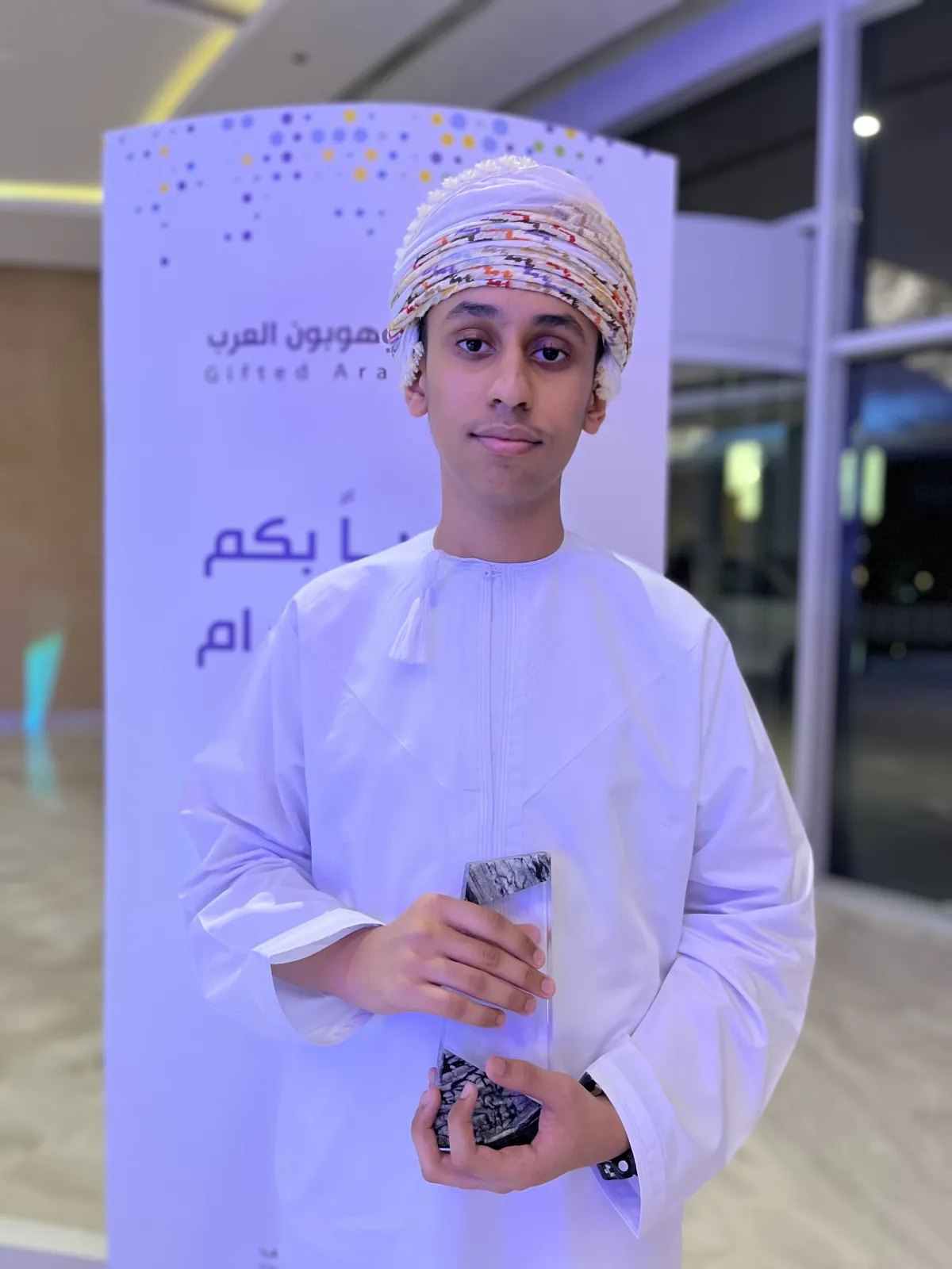 الموهوب العماني عبدالرحمن بن عبدالله اليامي