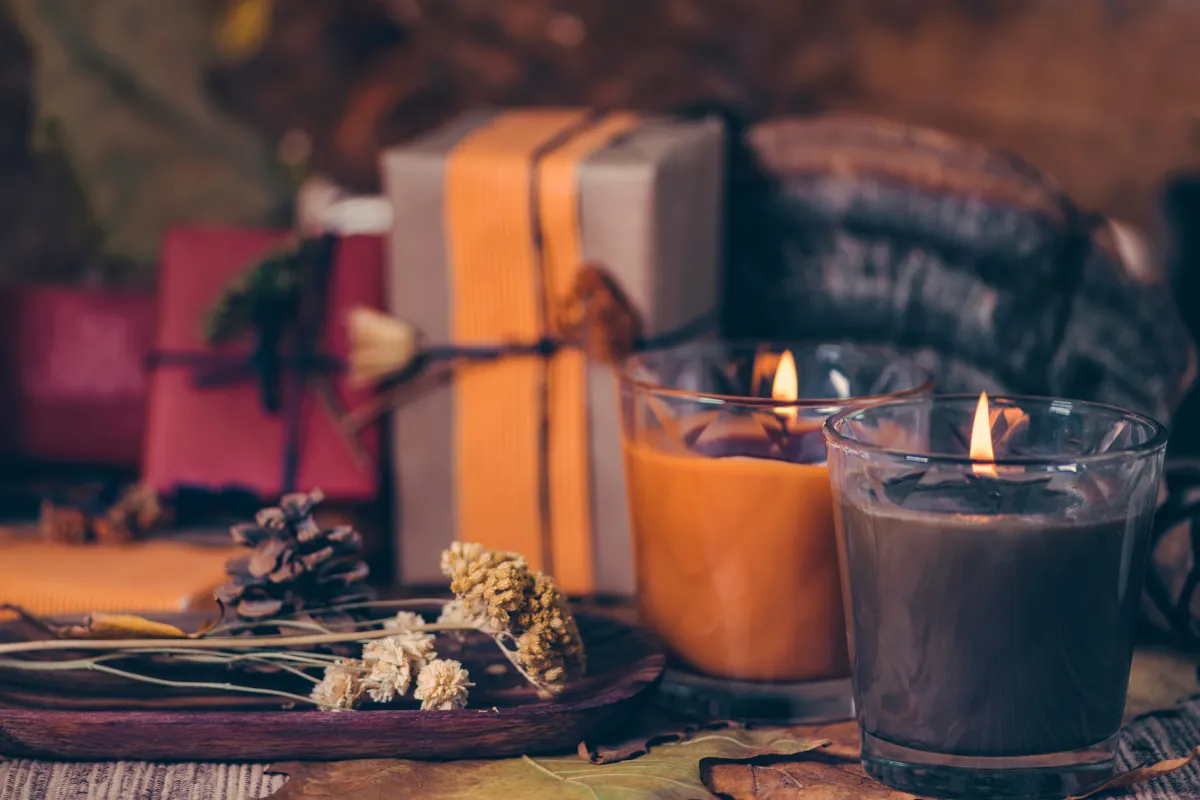 صورة لهدية مجموعة الشموع