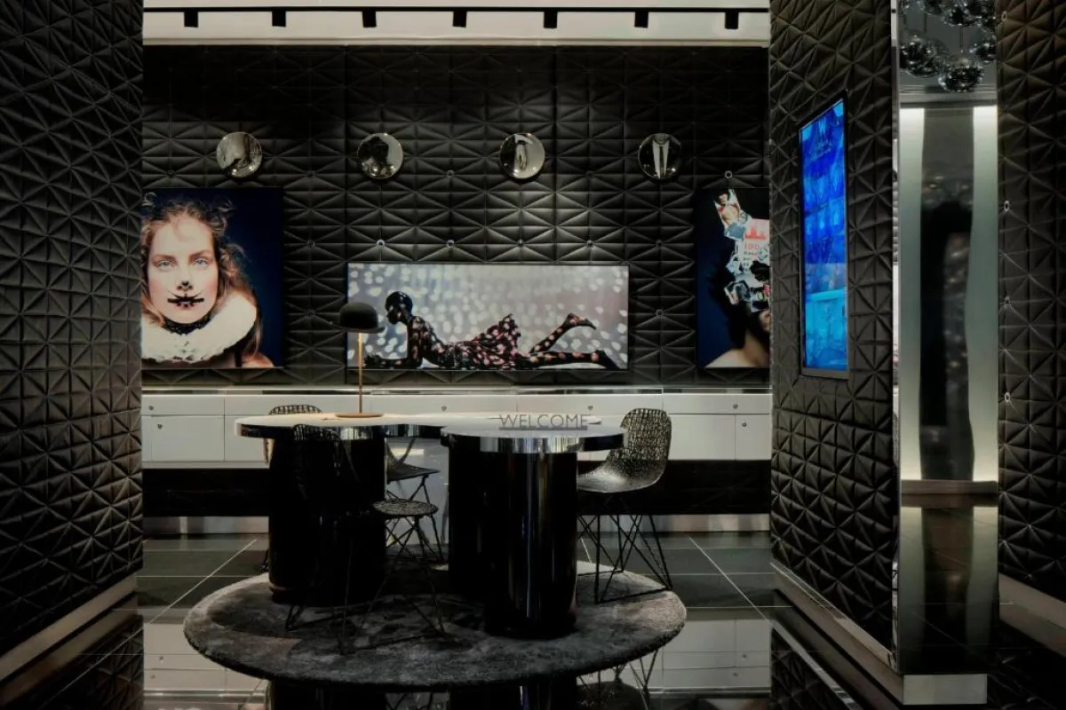 صالة الاستقبال في فندق دبليو لندن