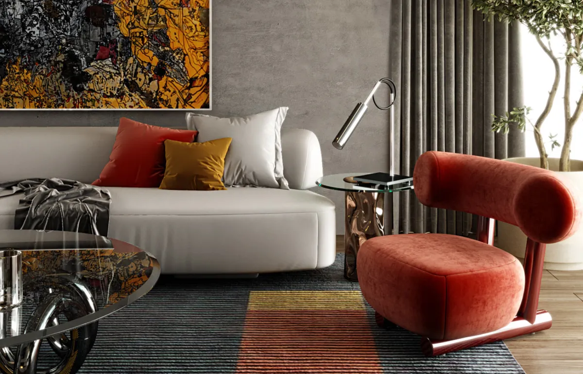 ديكورات تتأثر بصيحات الموضة