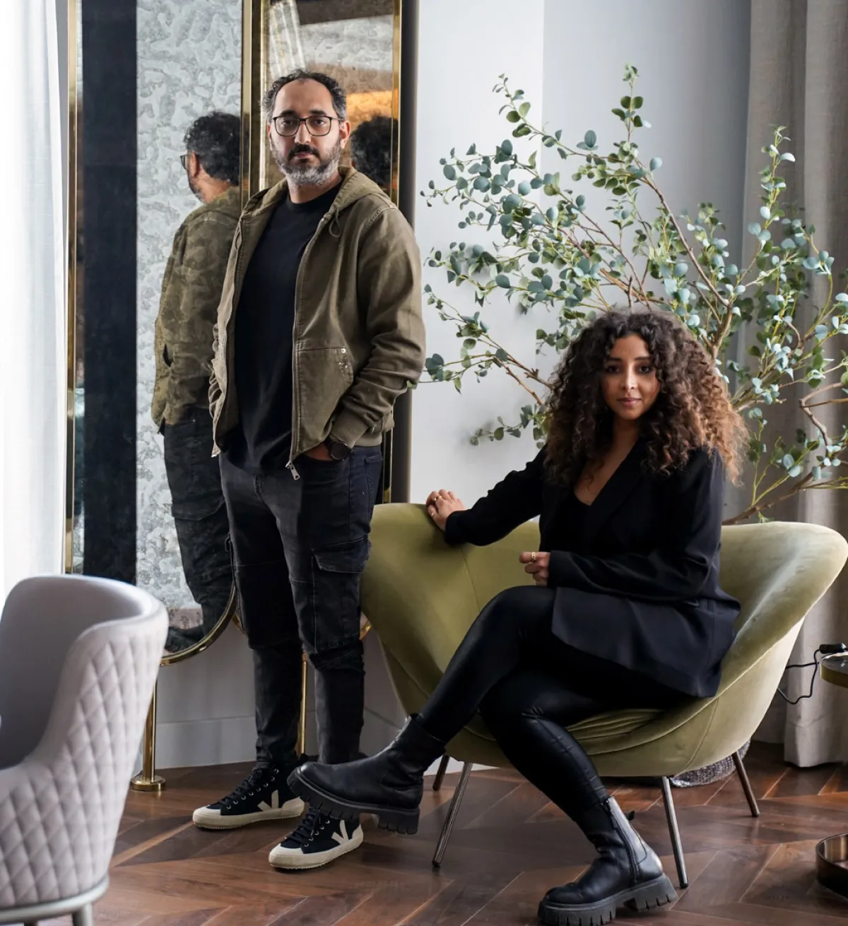 تامر الناظر ومي الحسيني