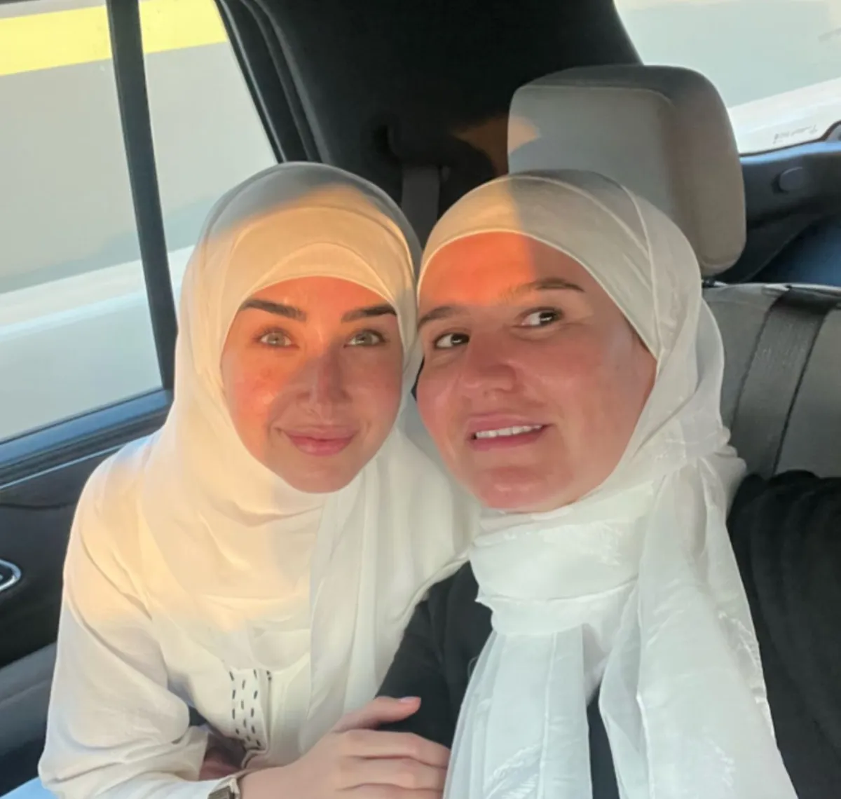 هنا الزاهد وهنا شيحة - الصورة من حساب هنا الزاهد على انستغرام