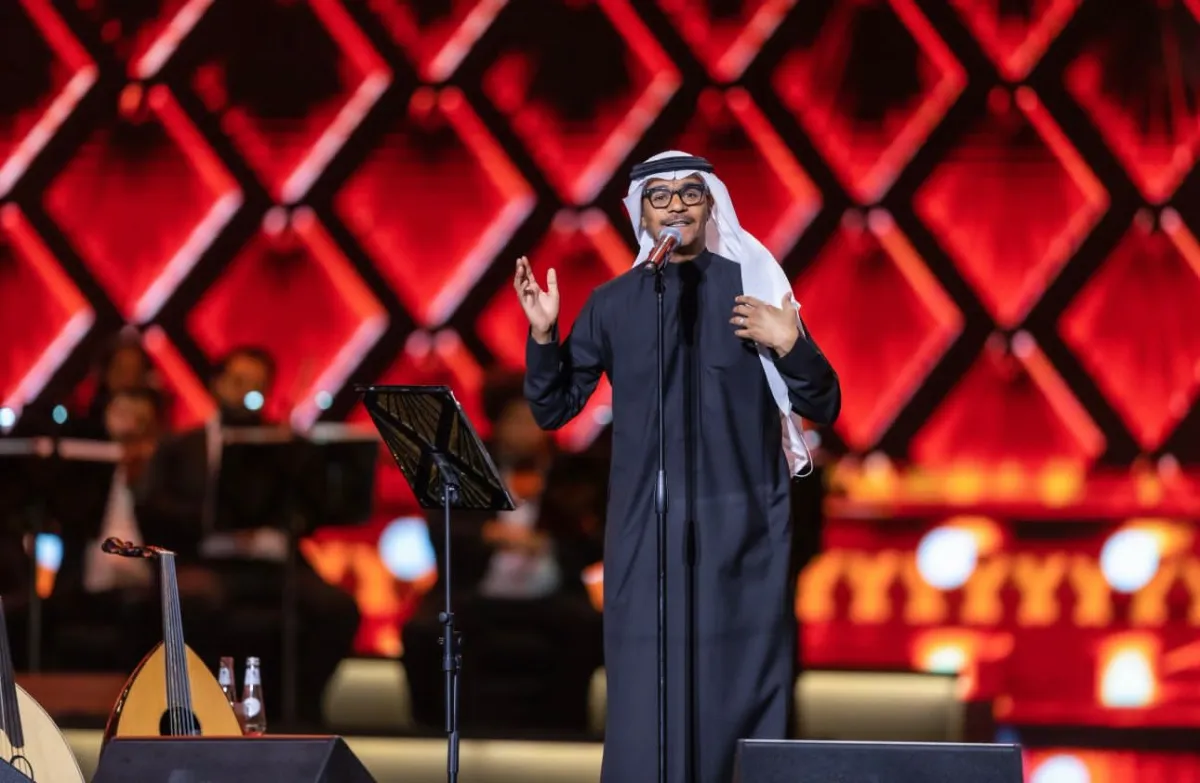 رابح صقر في ليلة الصقر