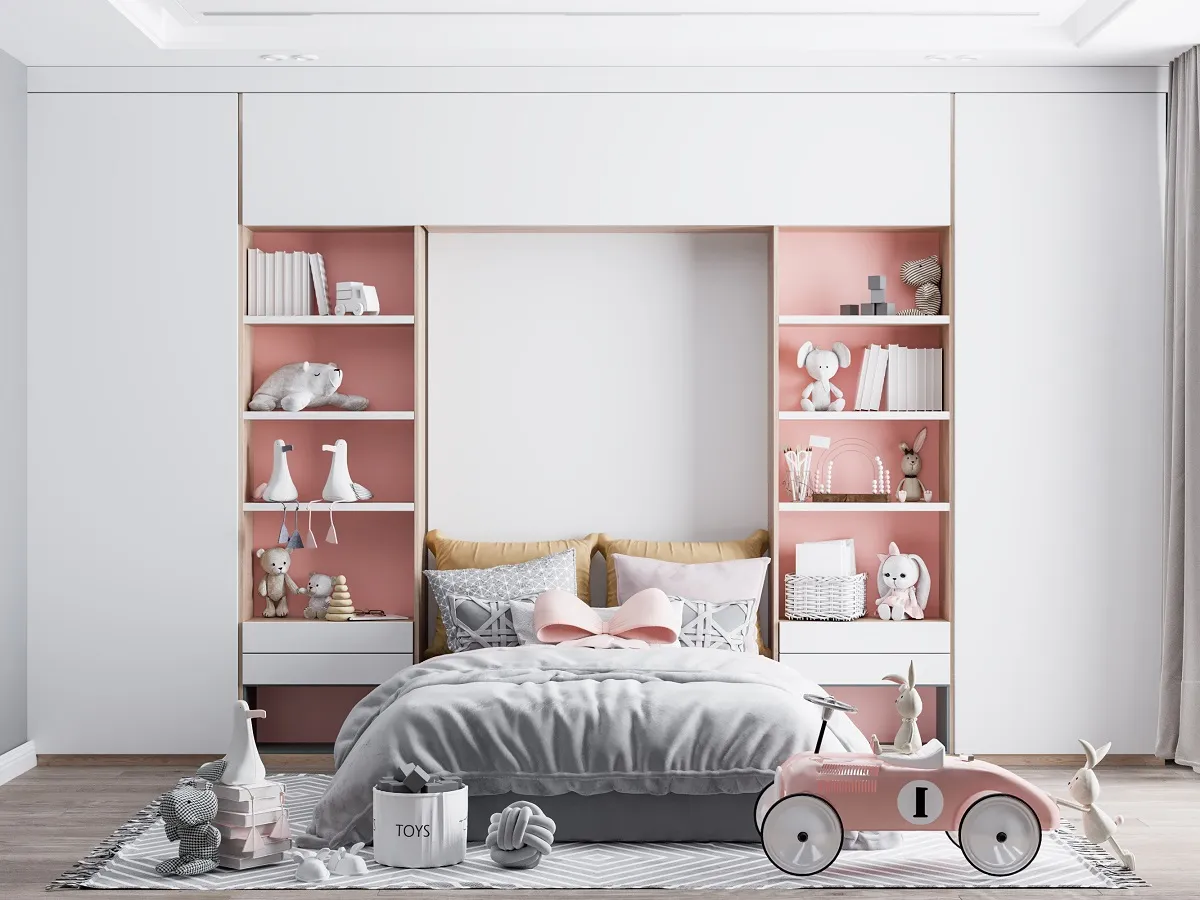لا بدّ من اختيار الأثاث العملي لغرف نوم الأطفال