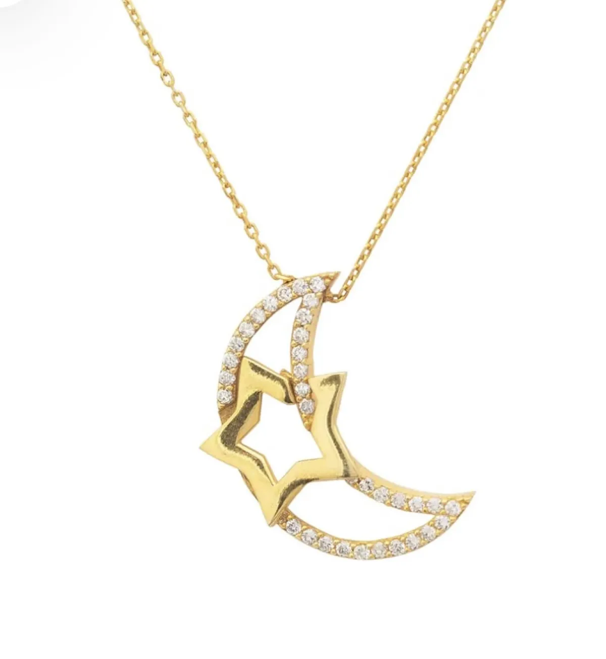 قلادة النجمة والهلال من لاتليتا Latelita