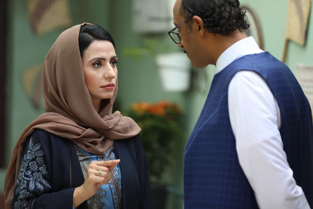  هند محمد وسعيد صالح- الصورة من المجموعة الإعلامية في mbc