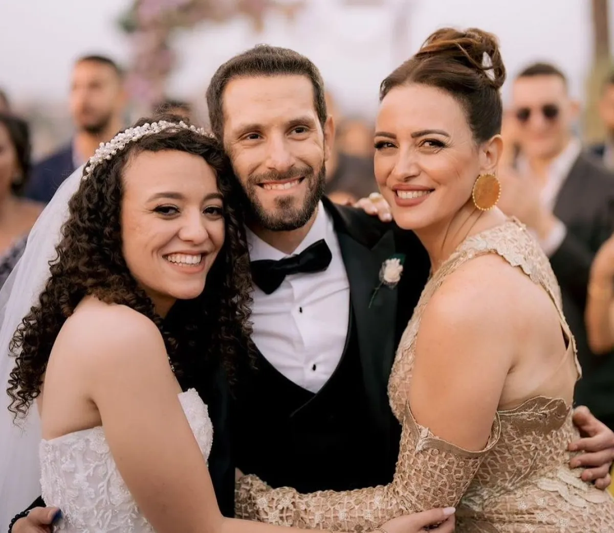 ريهام عبد الغفور تحتفل بحفل زفاف ابنة شقيقها - صورة من حسابها الرسمي على "إنستغرام"