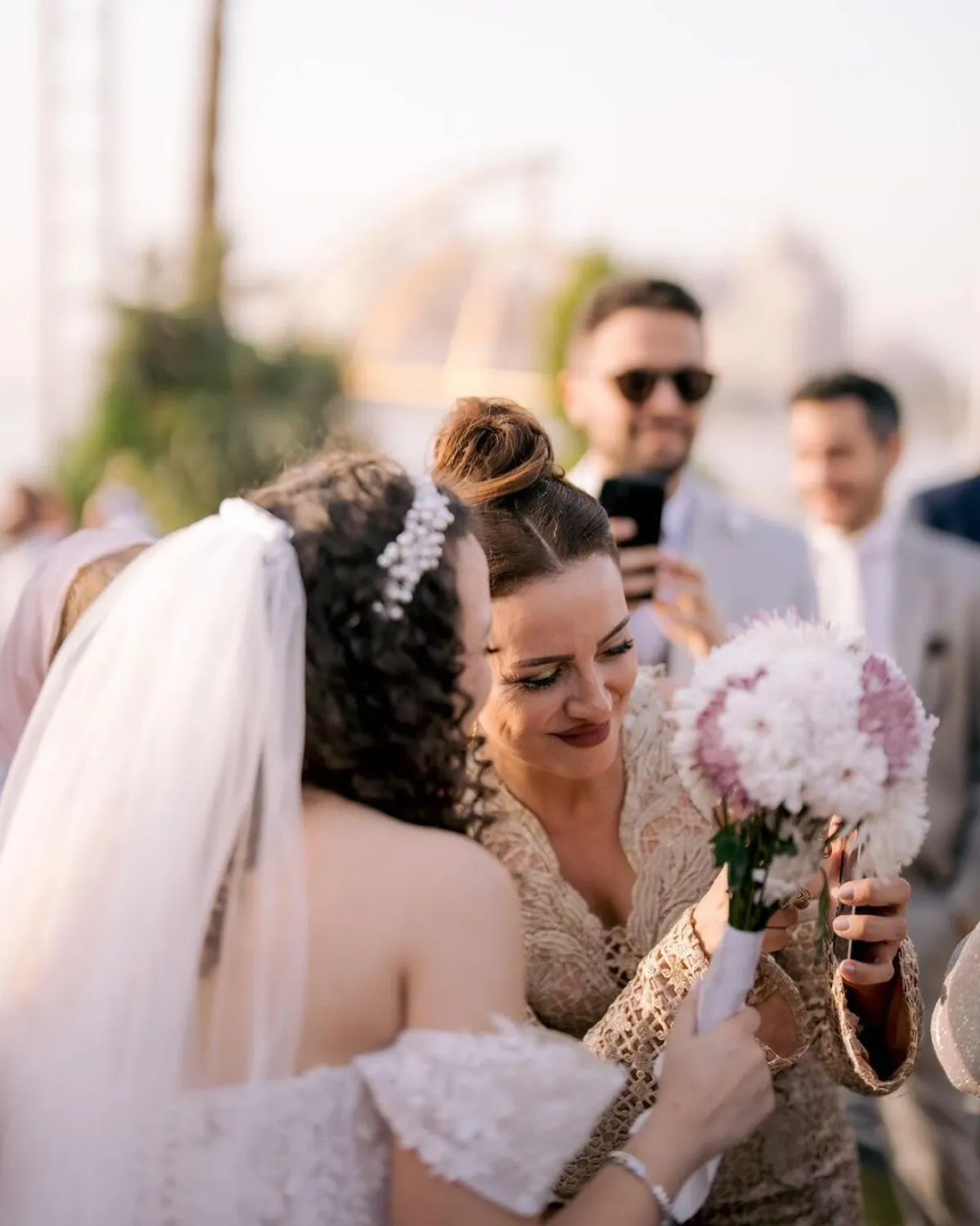 ريهام عبد الغفور تحتفل بحفل زفاف ابنة شقيقها - صورة من حسابها الرسمي على "إنستغرام"