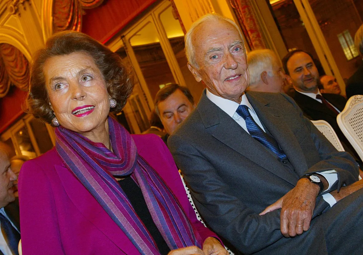 ليليان بيتنكورت وزوجها