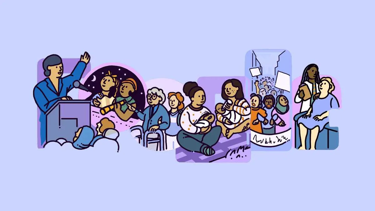 جوجل تحتفل بذكرى اليوم العالمي للمرأة 2023