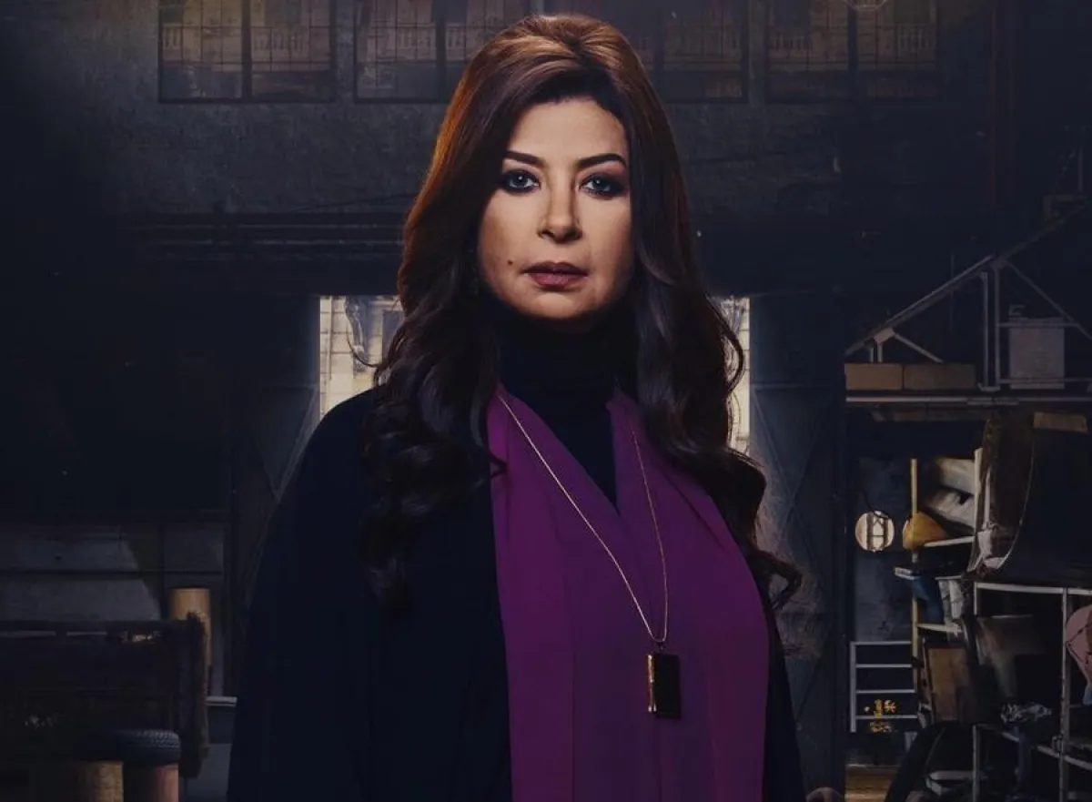 منال سلامة - على الملصق الدعائي لمسلسل الأصلي صورة من صفحتها على انستغرام 