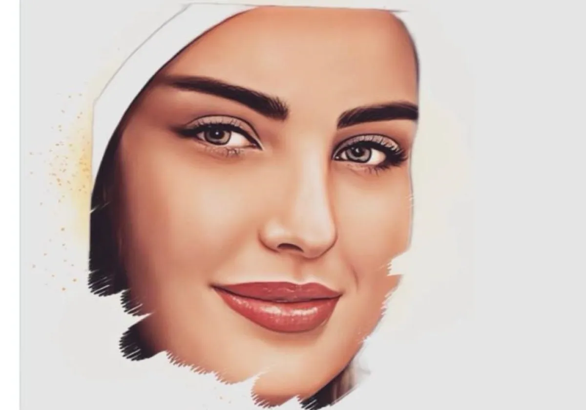 تصميم خاص للكاتبة نوف بنت نايف لصورتها الشخصية