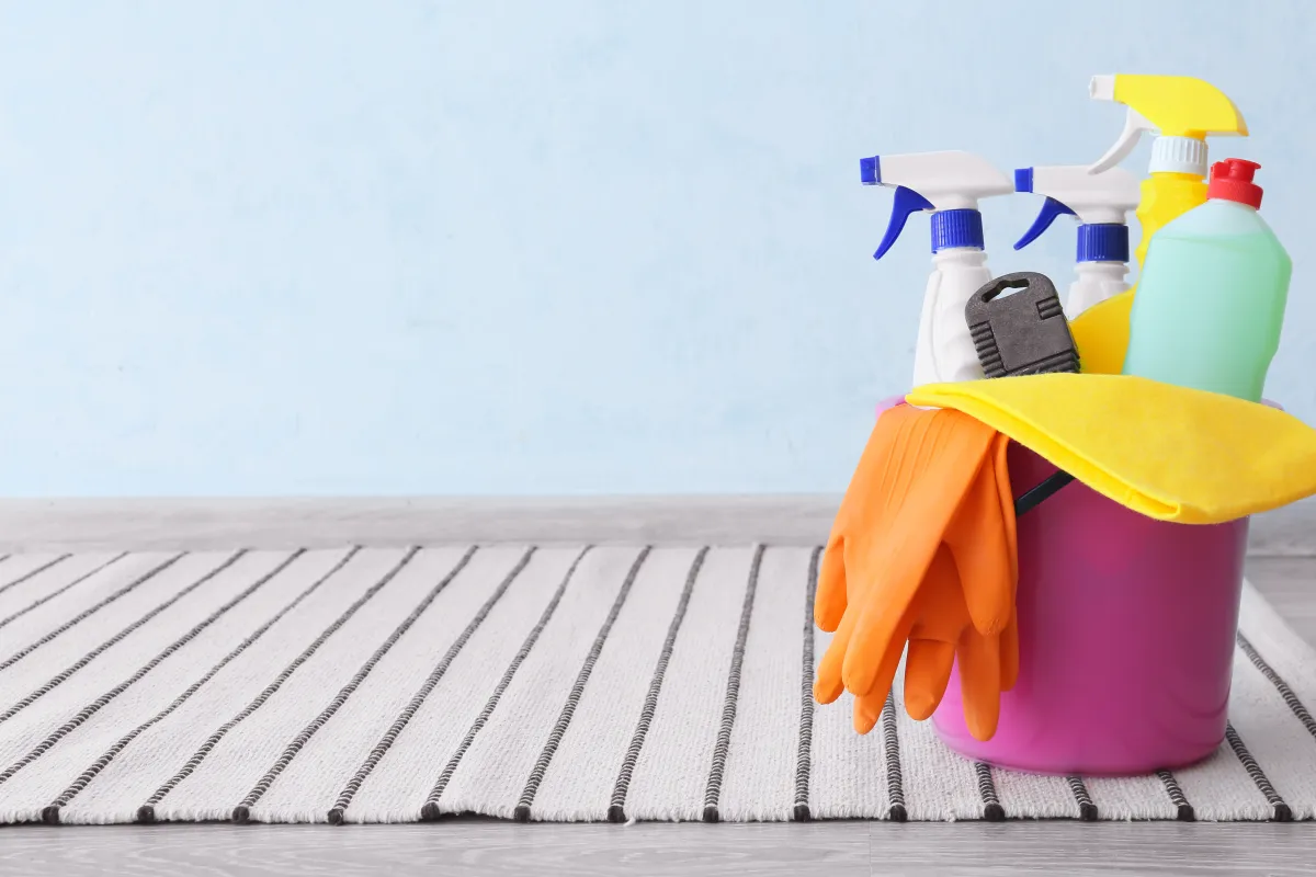 منظفات منزلية لتنظيف السجاد وإزالة البقع