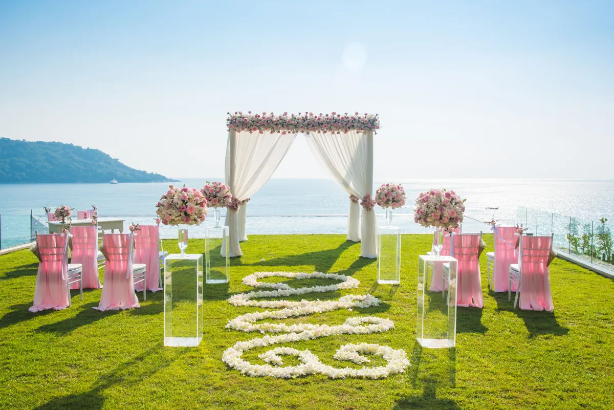 حفل الزفاف الخارجي