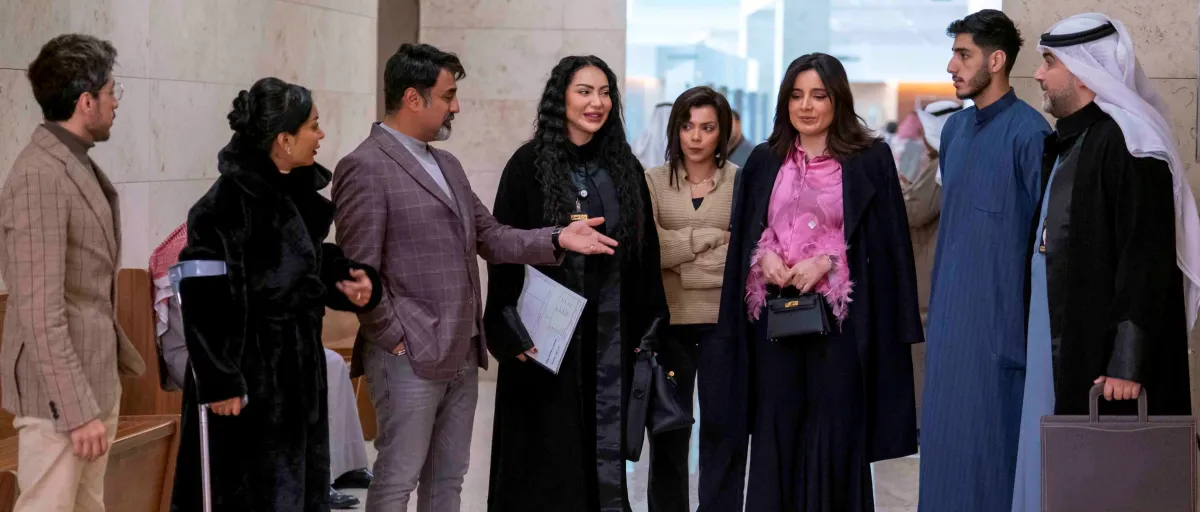 صورة من كواليس العمل