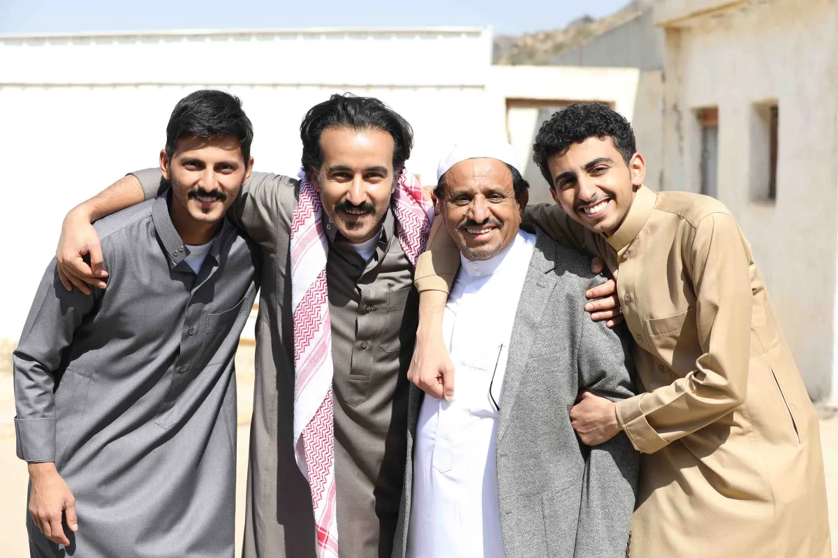  سعد عزيز ومحمد الشهري وصالح أبو عمرة