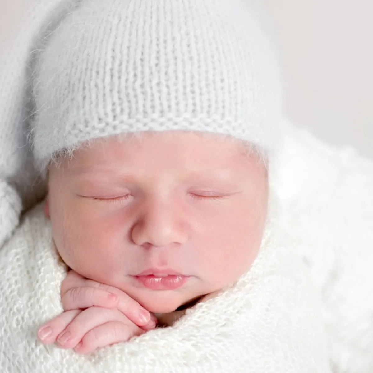 صورة لرضضيع نائم