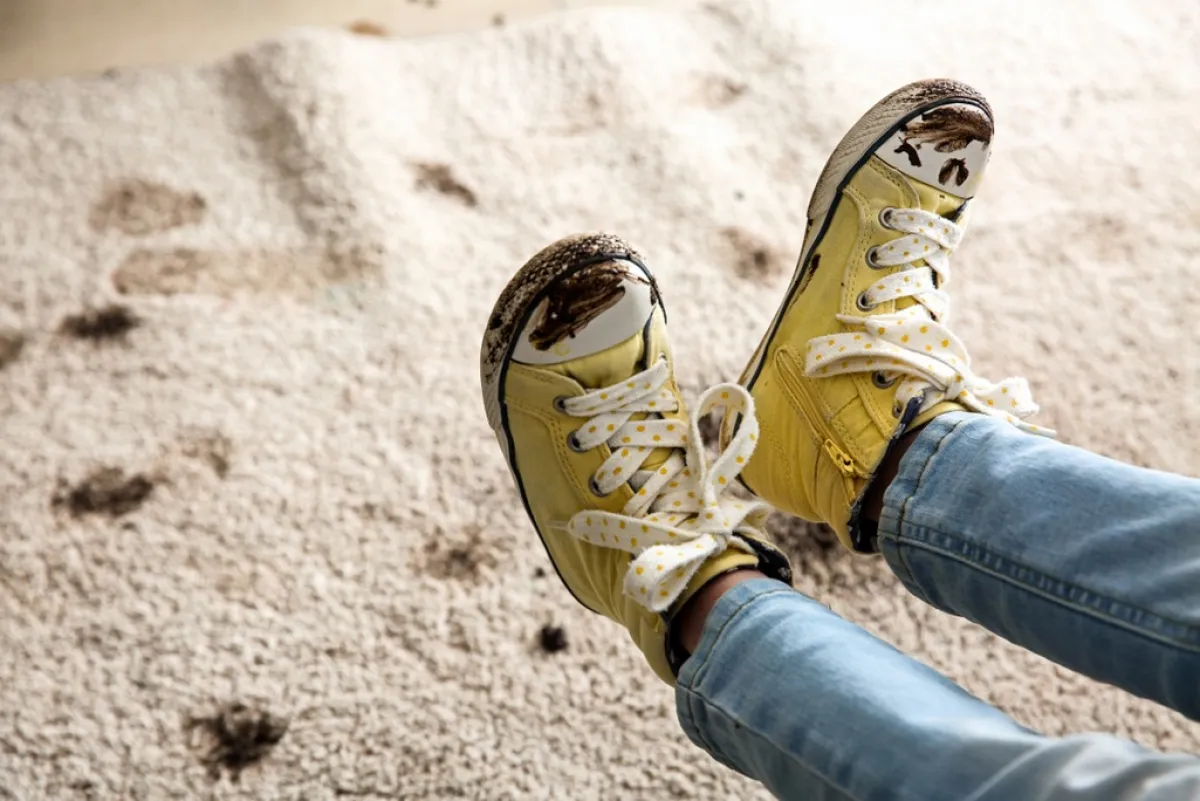 كيفية إزالة بقع الطين عن السجاد؟