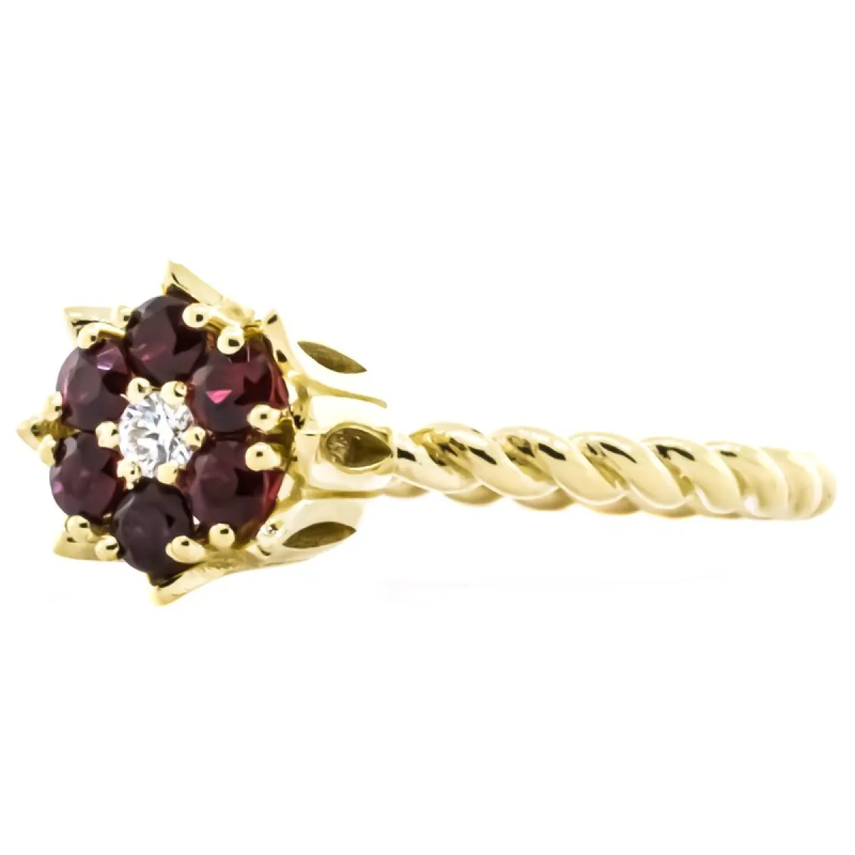 خاتم زهرة التوليب من Iroff& Son