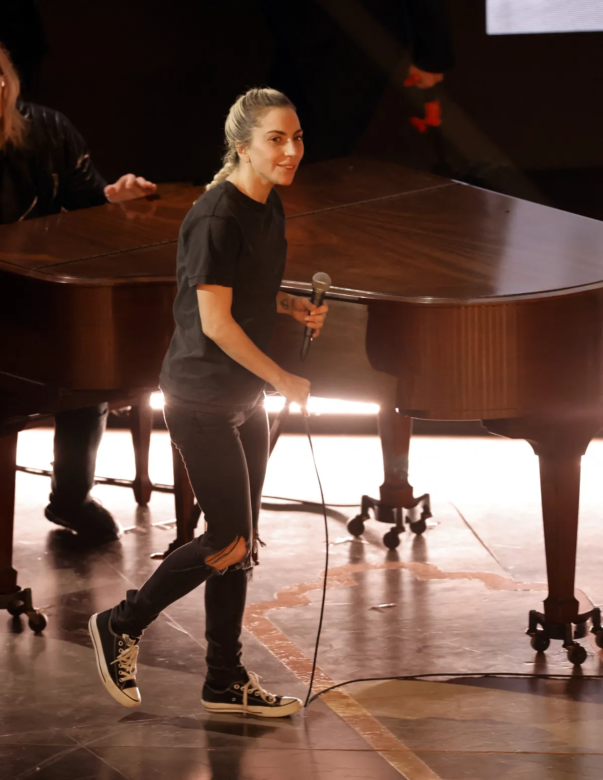 lady Gaga performs onstage during the 95th Annual Academy Awards at Dolby Theatre on March 12, 2023 in Hollywood, California. Kevin Winter/Getty Images/AFP KEVIN WINTER / GETTY IMAGES NORTH AMERICA / Getty Images via AFP