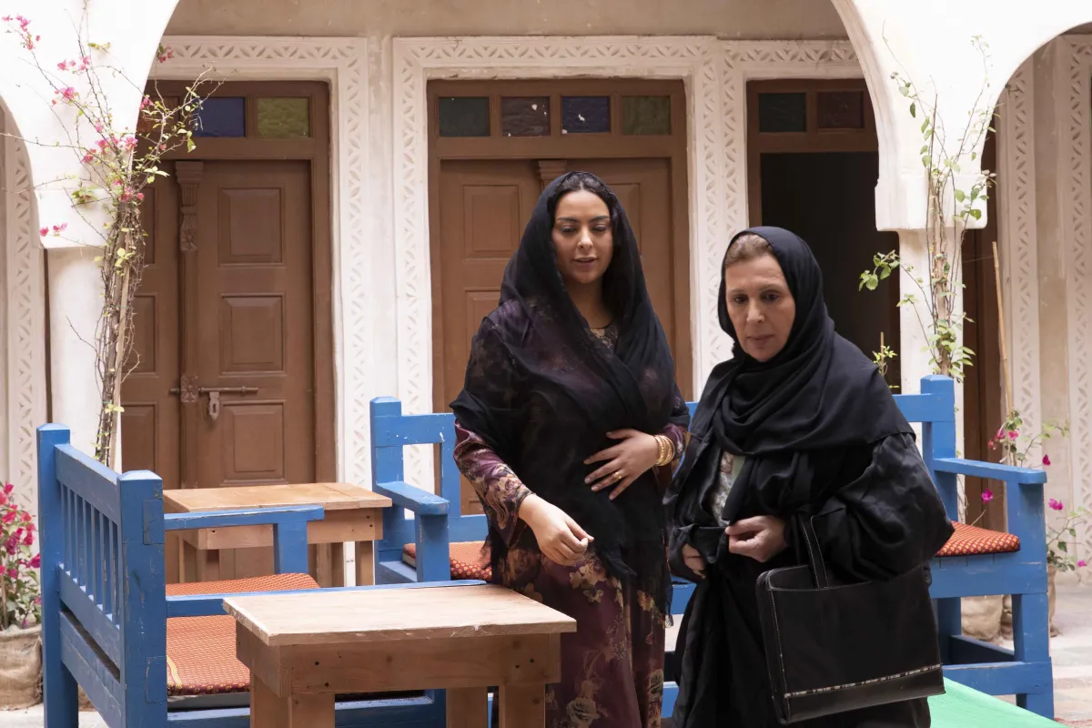  ريم أرحمة ونسيمة ضاهر- الصورة من المركز الإعلامي ل مجموعة أم بي سي