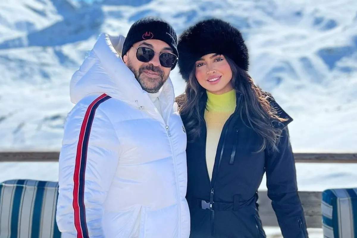 طارق العريان يحتفل بيوم ميلاد نيكول سعفان - صورة من صفحته على انستغرام