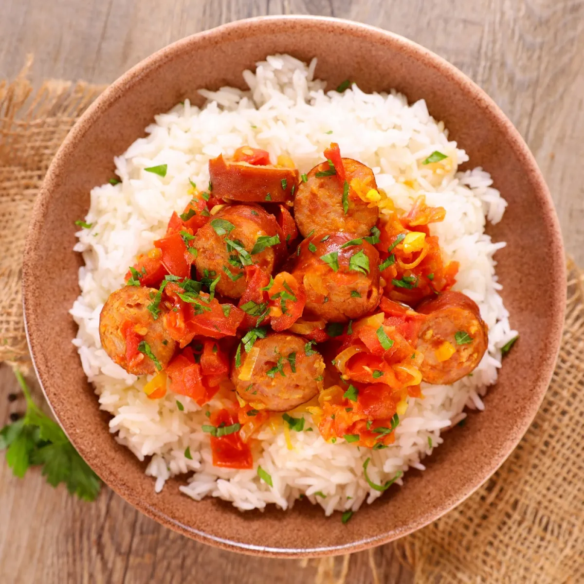 صورة لطبق  غني بالتوابل