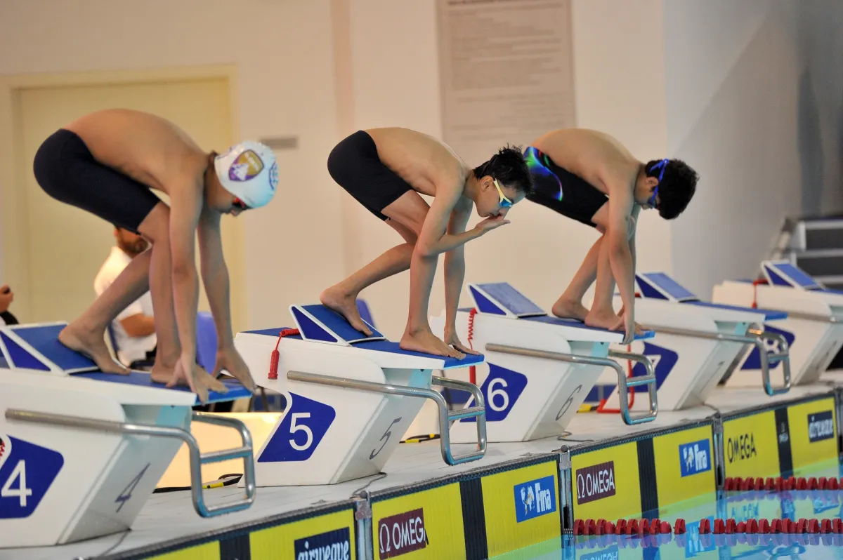 بطولة كأس الإمارات للسباحة. الصورة من مكتب دبي الإعلامي