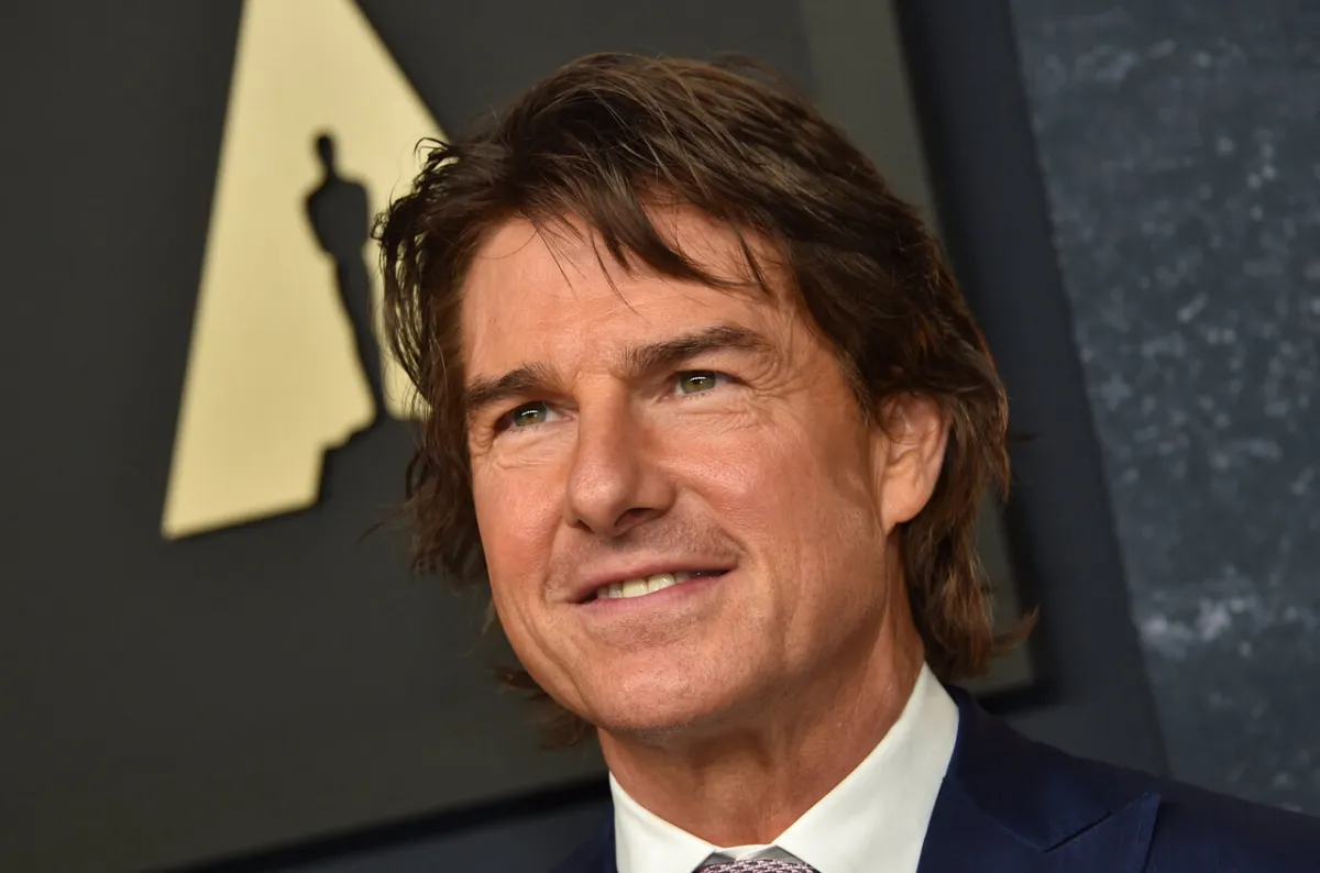 Tom Cruise arrives for the 95th Annual Oscars Nominees Luncheon at the Beverly Hilton Hotel in Beverly Hills, California, on February 13, 2023. Chris Delmas / AFP