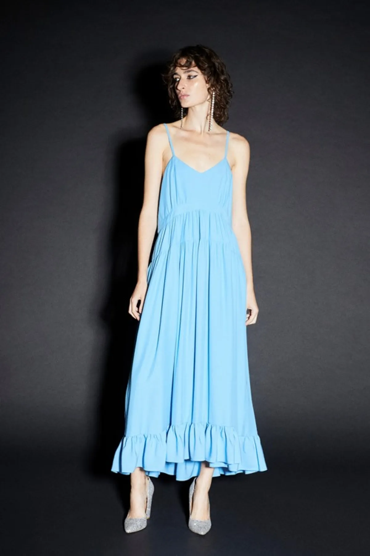 فستان بليسيه طويل من لوتز هويل Lutz Huelle