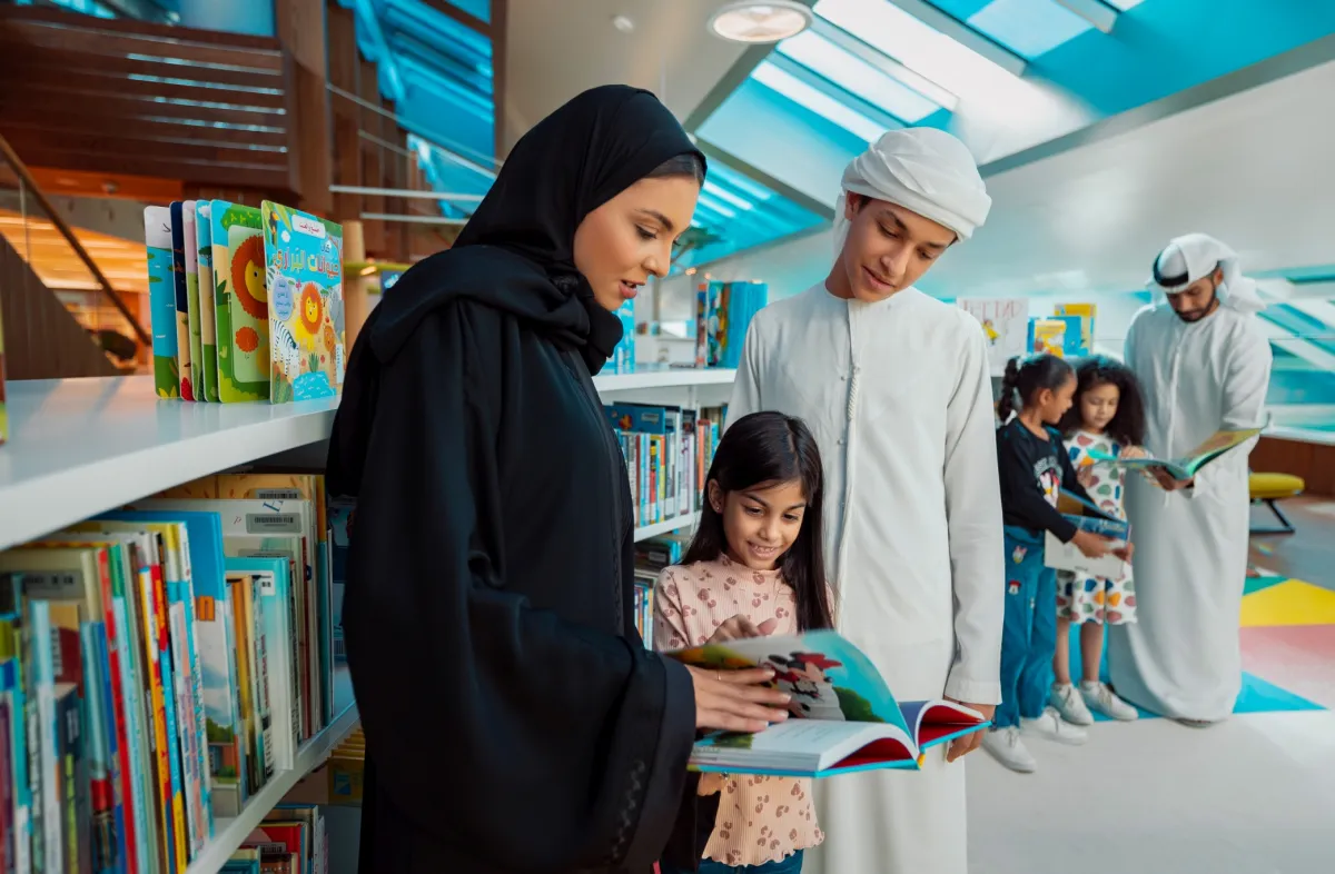 الاحتفال بيوم الطفل بمكتبة محمد بن راشد 