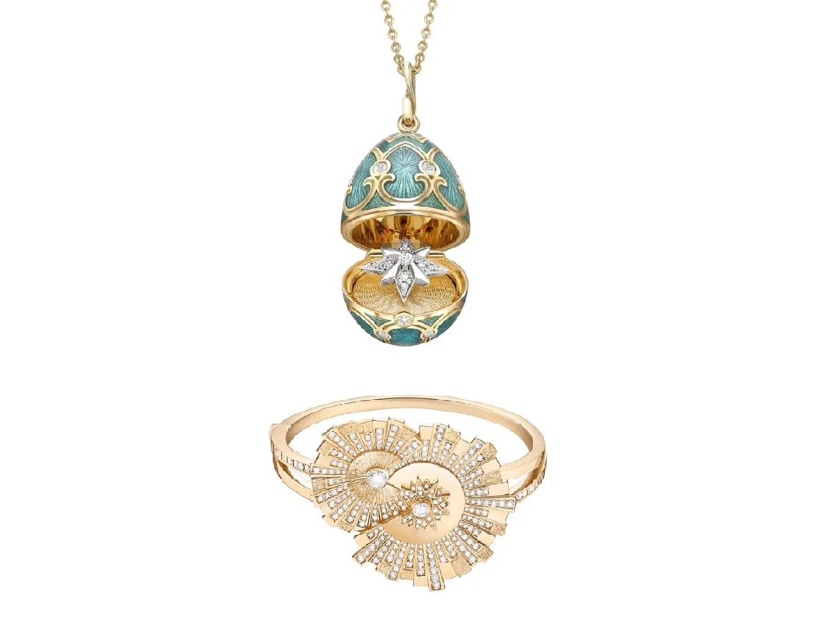 مجوهرات من وحي الفضاء لإطلالة حالمة للعروس الرومانسية