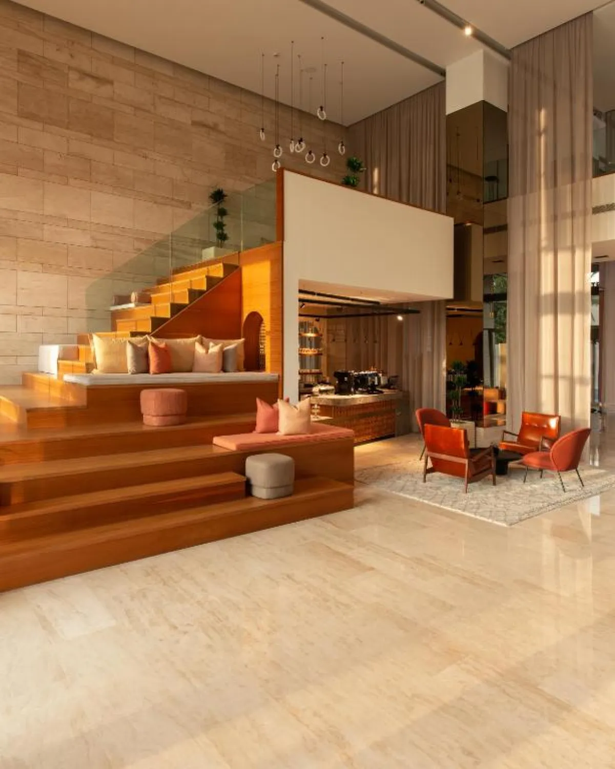 ديكورات عصرية في فندق شيرفان سيتي يارد جدة