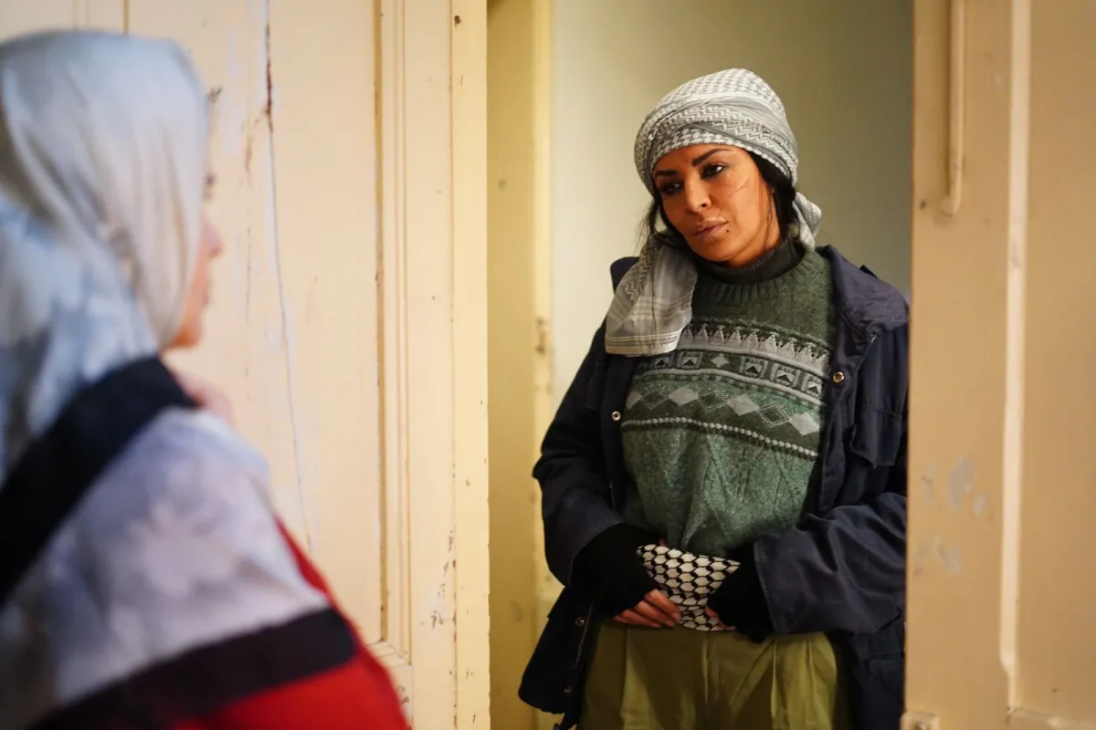 أمل بوشوشة من مسلسل دوار شمالي - الصورة من المكتب الاعلامي للشركة المنتجة