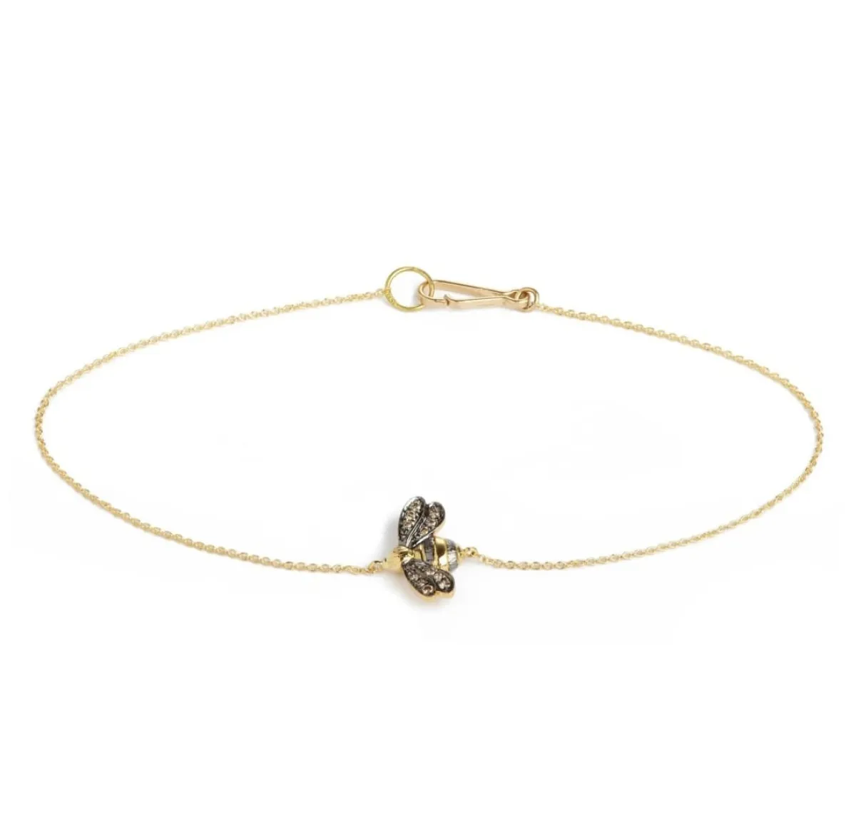 سوار مرصع بالألماس البني من أنوشكا Annoushka 