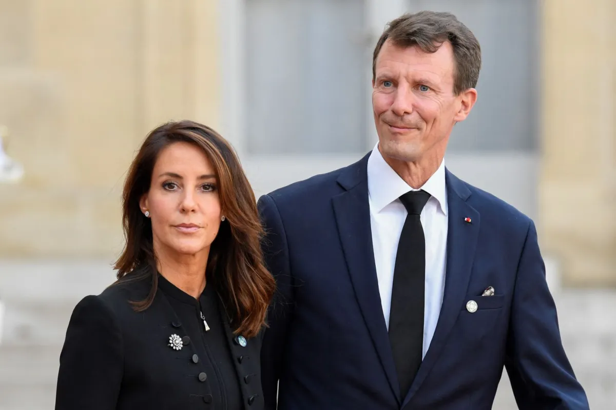 Prince Joachim and Princess Marie of Denmark in Paris on September 30, 2019. Bertrand GUAY / AFP
