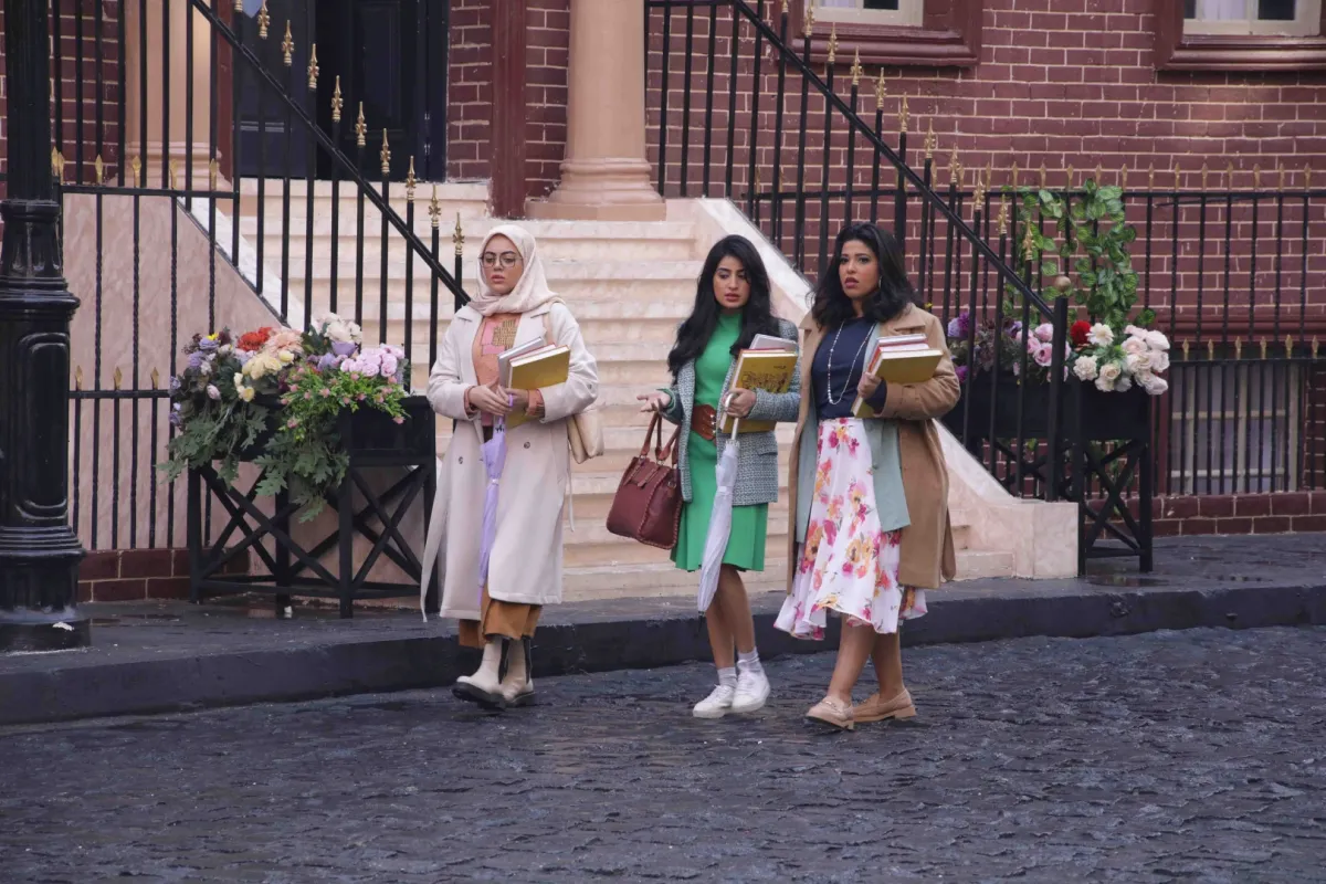 لولوة الملا ورهف محمد وصمود المؤمن- الصور من المركز الإعلامي ل مجموعة ام بي سي