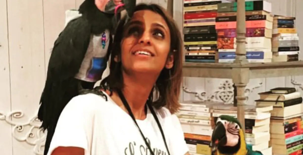 هبة حمادة -الصورة من حسابها على الانستغرام