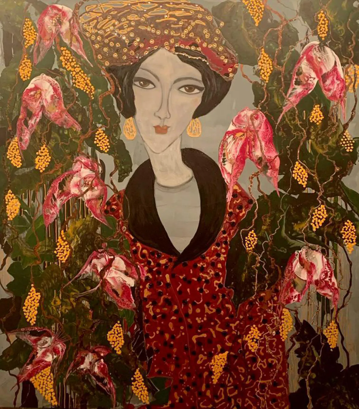 بمناسبة يوم الام التشكيلية بريت تطلق معرض هوانم لسلسلة النساء بعالمي 