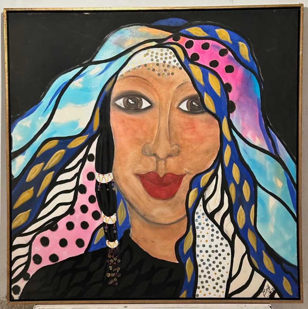 بمناسبة يوم الام التشكيلية بريت تطلق معرض هوانم لسلسلة النساء بعالمي 