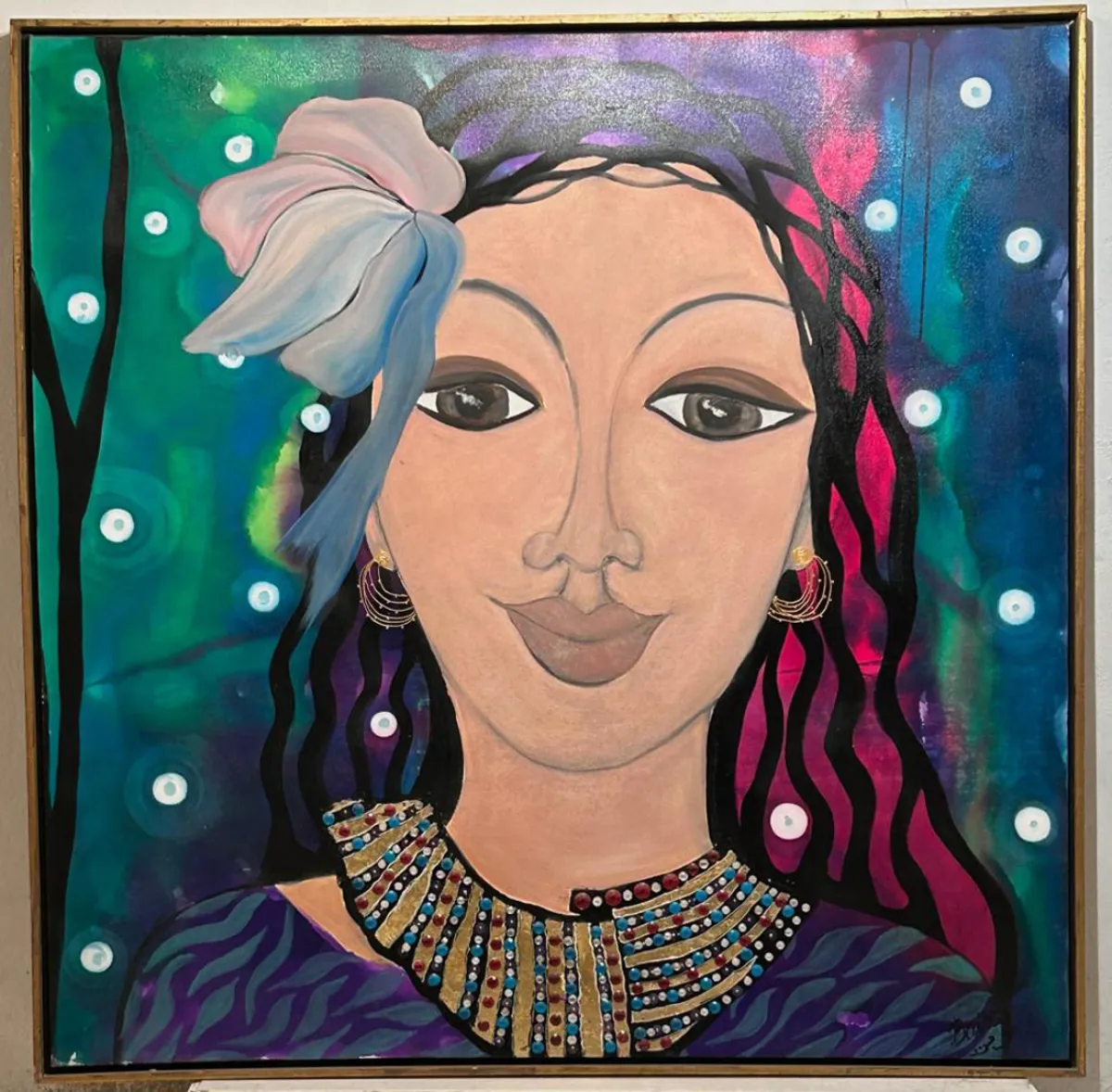 بمناسبة يوم الأم التشكيلية بريت تطلق معرض هوانم لسلسلة النساء بعالمي 