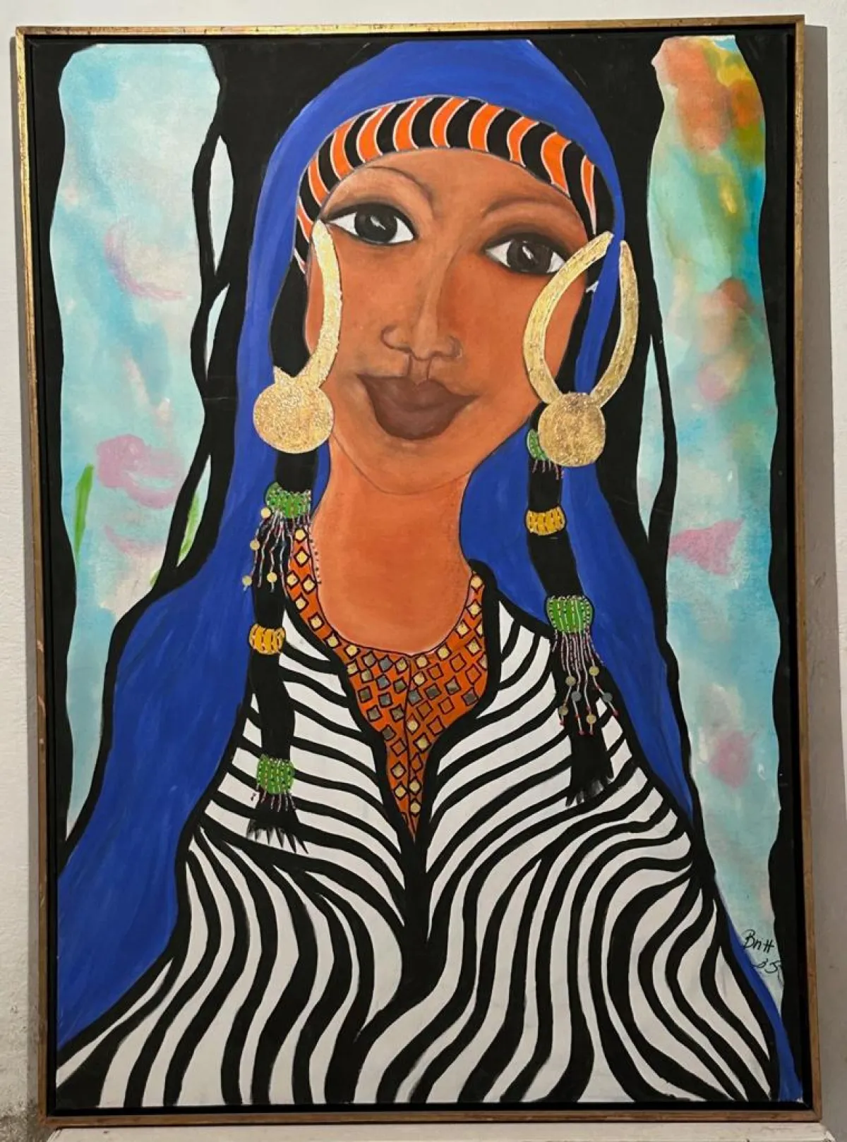 بمناسبة يوم الام التشكيلية بريت تطلق معرض هوانم لسلسلة النساء بعالمي 