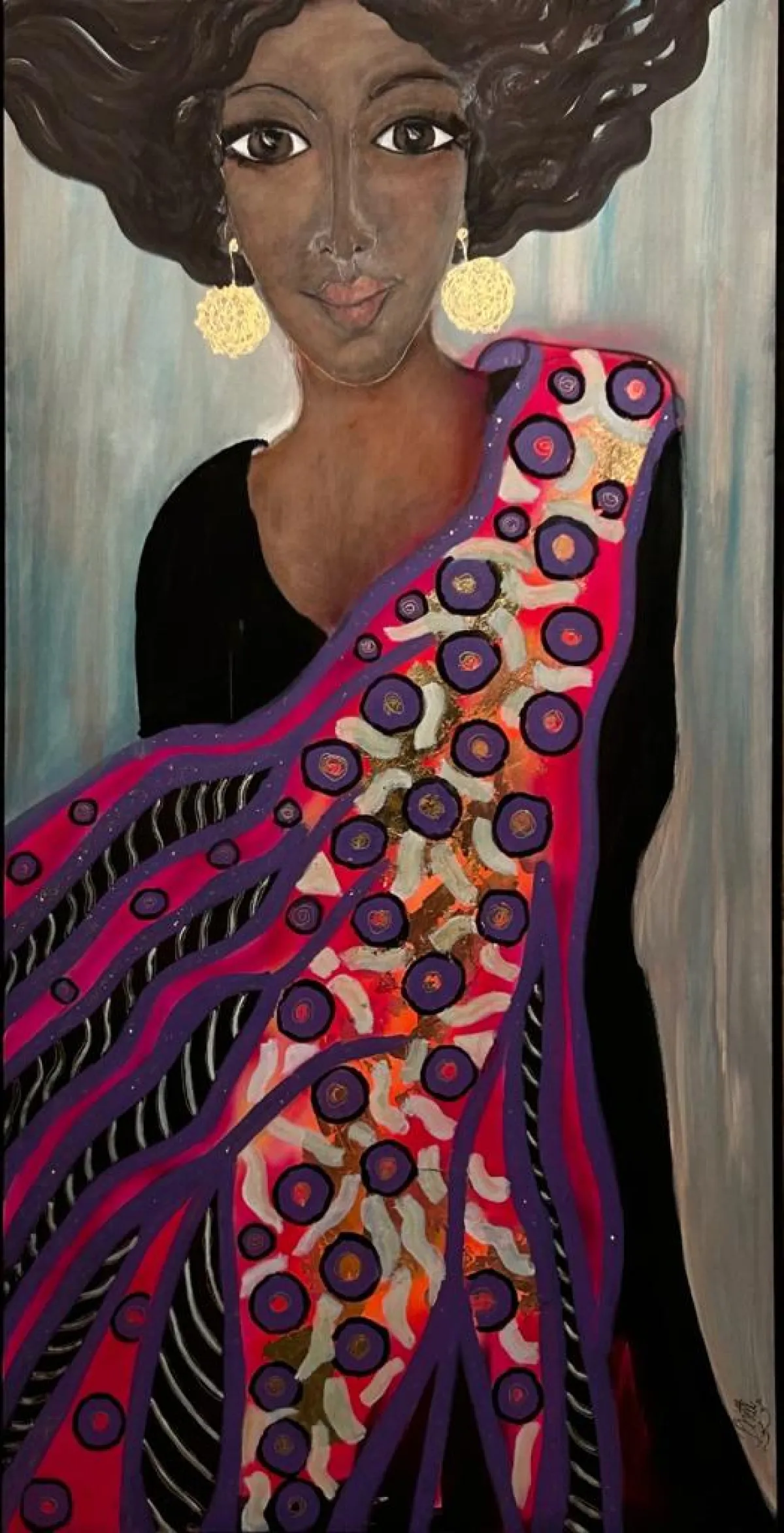 بمناسبة يوم الام التشكيلية بريت تطلق معرض هوانم لسلسلة النساء بعالمي 