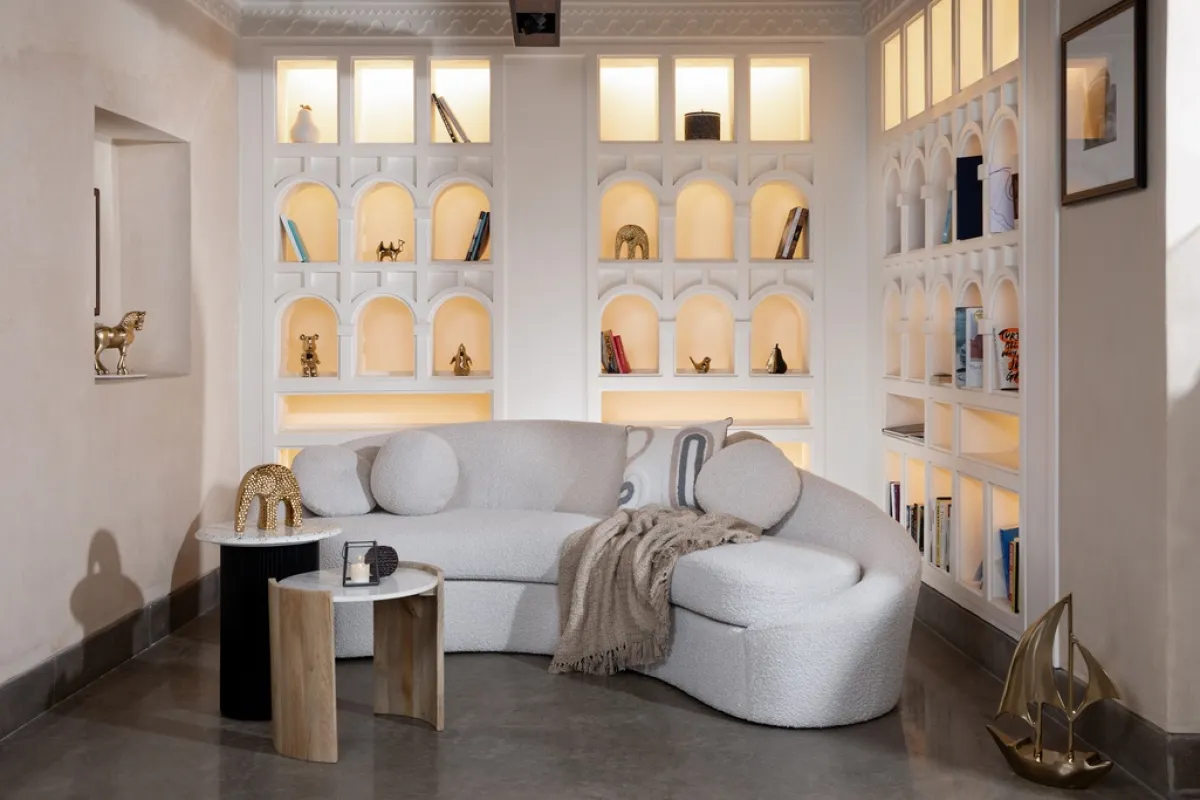 ديكور عصري في ركن رمضان