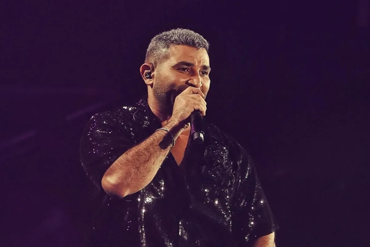 أحمد سعد - صورة من صفحته على انستغرام