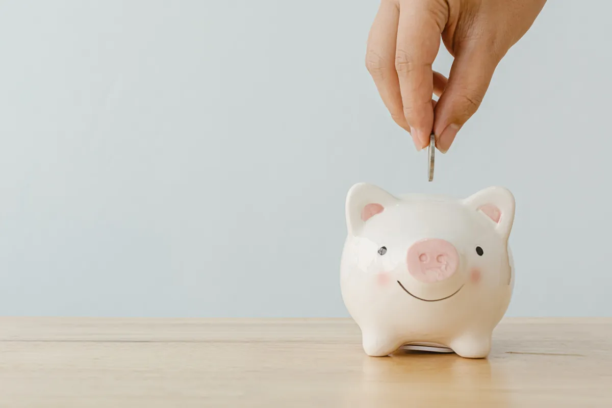 صورة تعبر عن الادخار