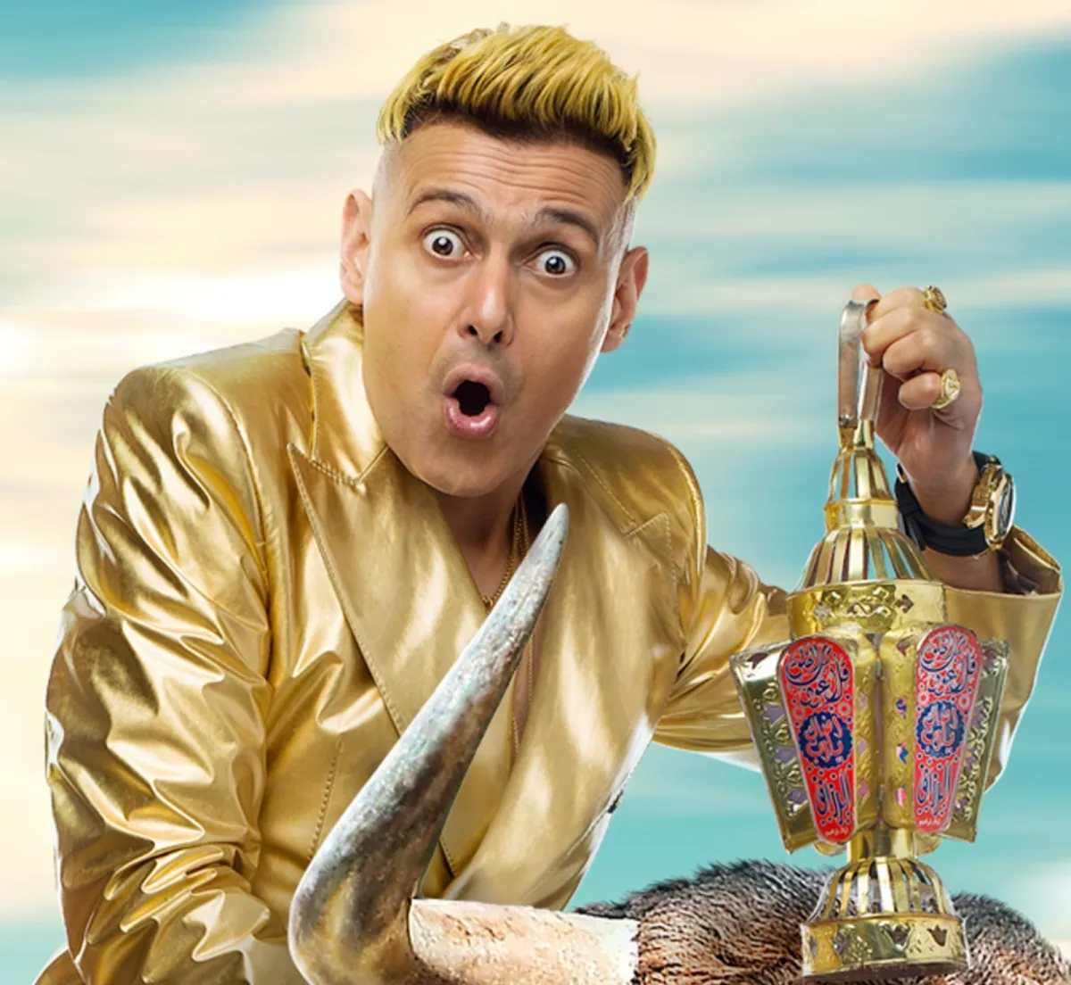 رامز جلال - الصورة من صفحته الرسمية على الفيس بوك