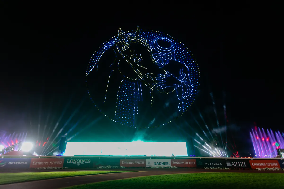 انطلاق النسخة 27 من كأس دبي العالمي. الصورة من مكتب دبي الإعلامي